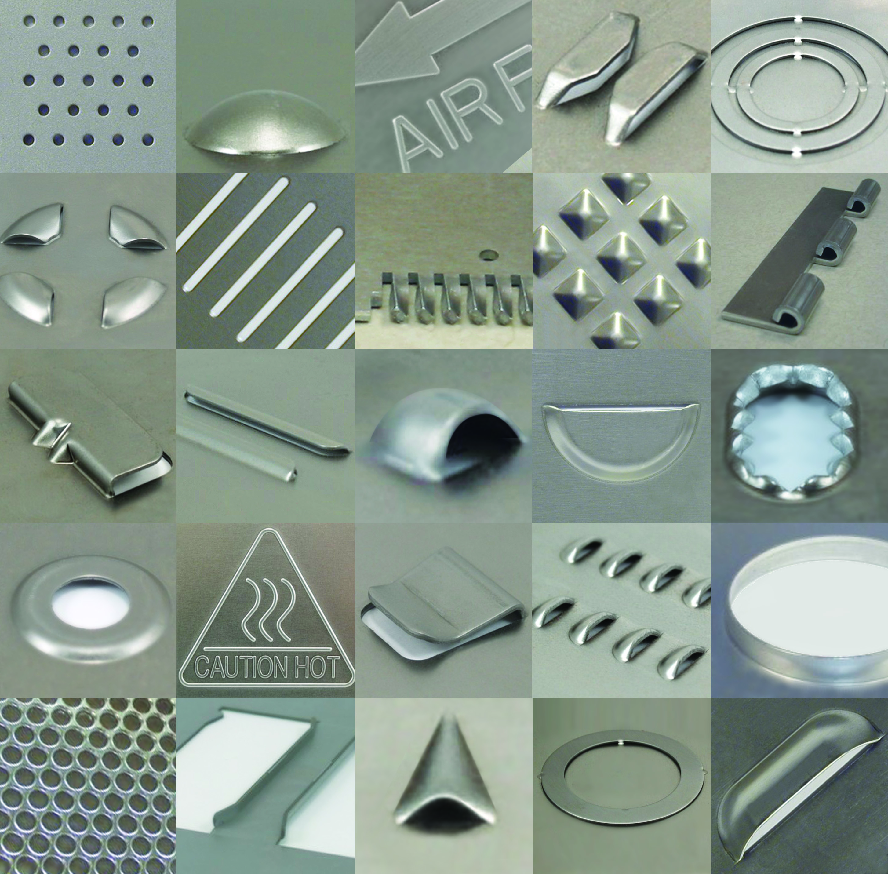 Clustergereedschap / meervoudig ponsgereedschap perforeren van de plaat